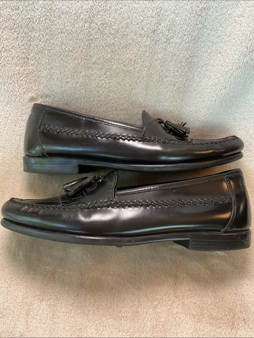 Hush Puppies shiny black